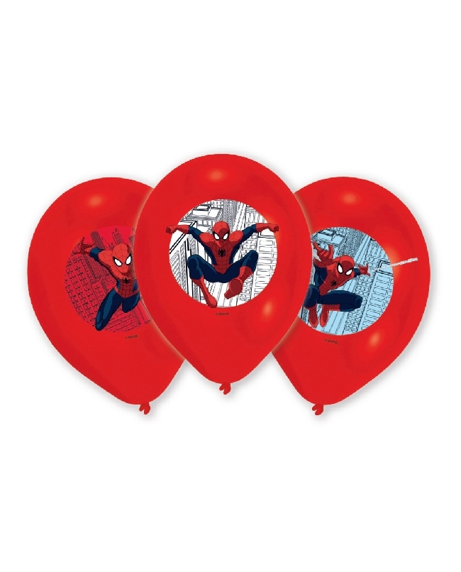 Globos Latex 27,5cm Spiderman 4C