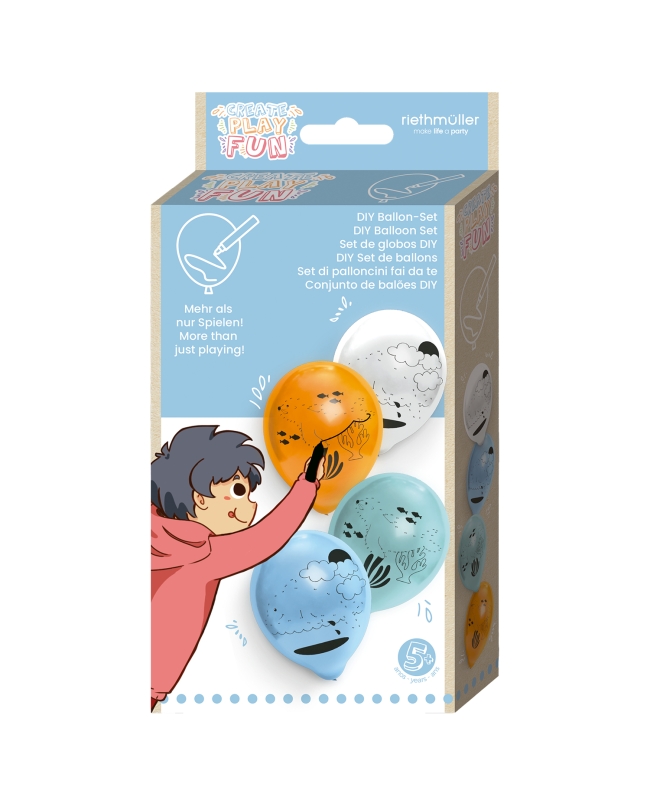 Globos Latex 36cm Colorea Animales