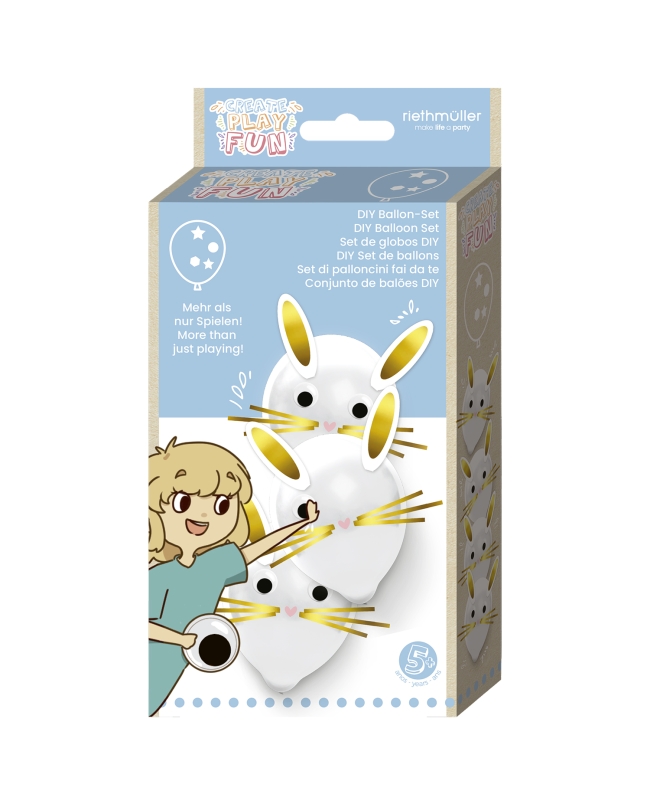 Globos Latex 36cm Pegatinas Caras