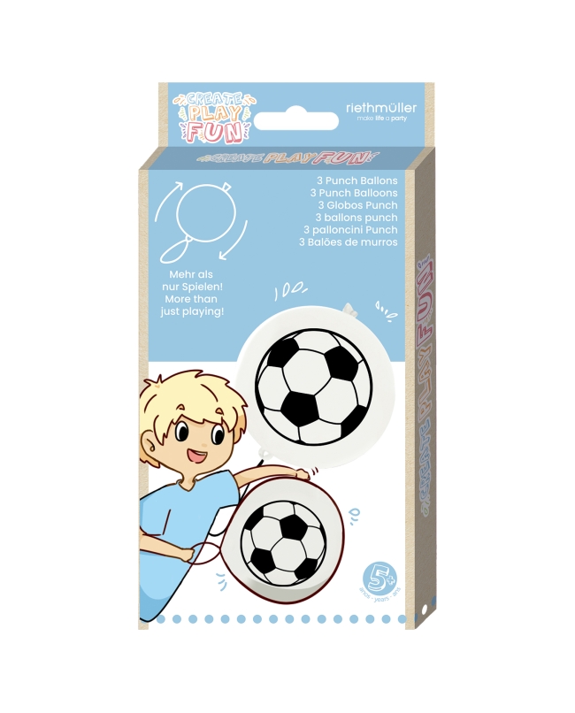 Globos Latex 45cm Futbol Para Golpear