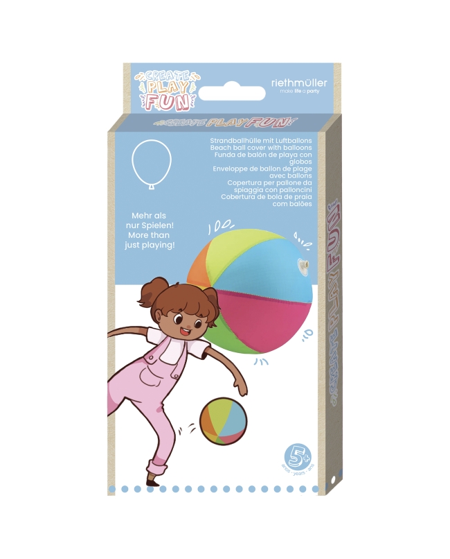 Globos Latex 25cm + Funda Pelota Playa