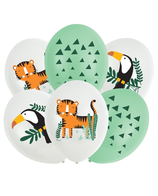 Globos Latex 27,5cm Jungla 4C