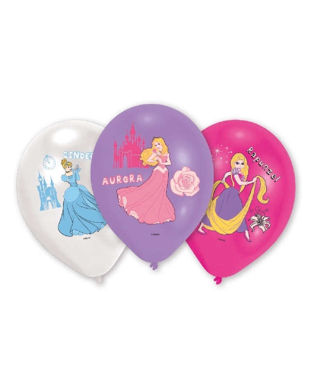 Globos Latex 27,5cm Princess 4C