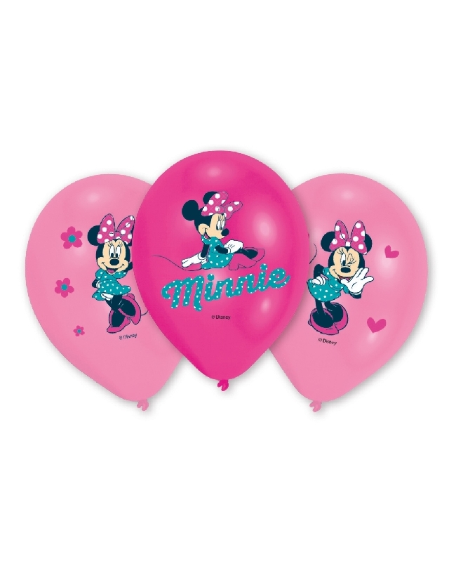 Globos Latex 27,5cm Minnie Mouse 4C
