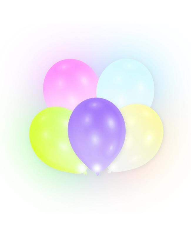Globos Latex 27,5cm Led Surtidos