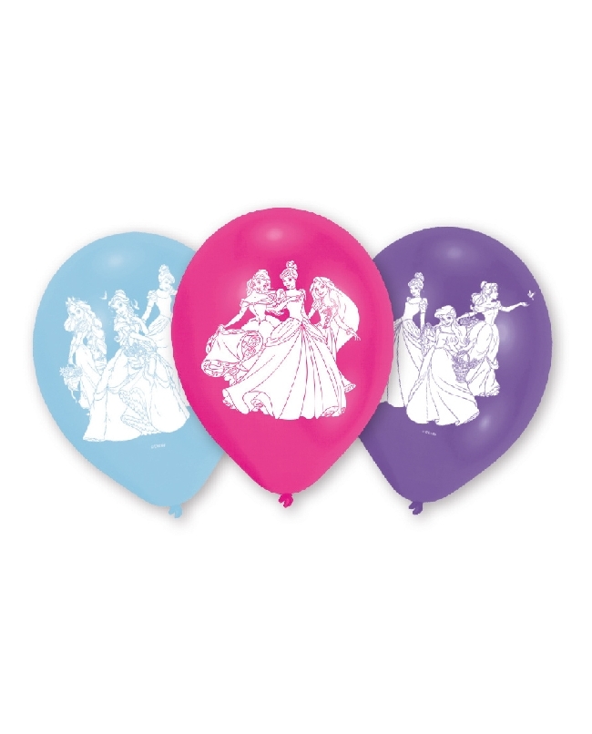 Globos Latex 22,8cm Princesas Disney