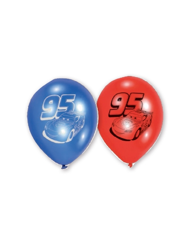 Globos Latex 22,8cm Cars