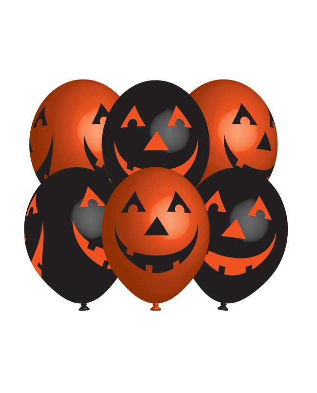 Globos Latex 27cm Calabaza
