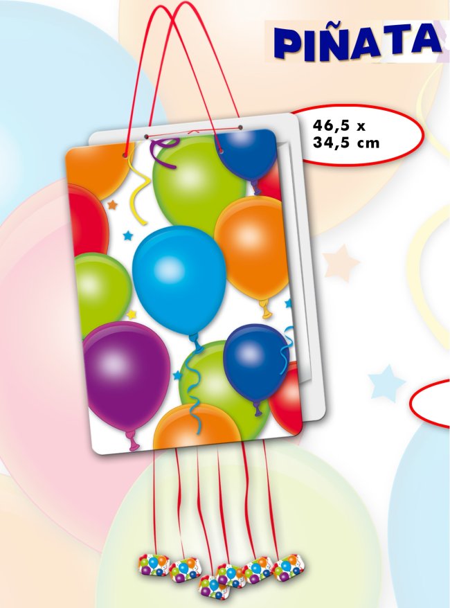 Piñata Globos***OFERTA DTO NO ACUMULABLE