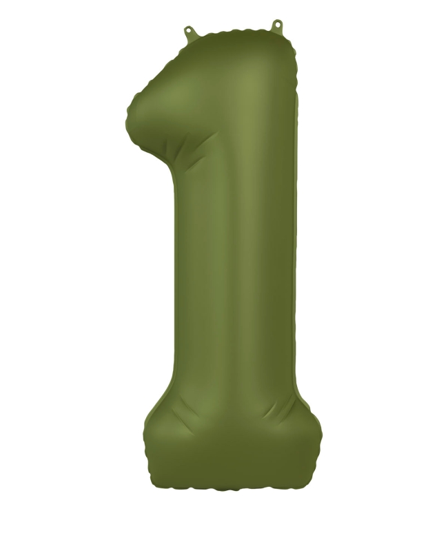Forma Numero 1 Verde Oliva Mate 86cm ***OFERTA DTO NO ACUMULABLE