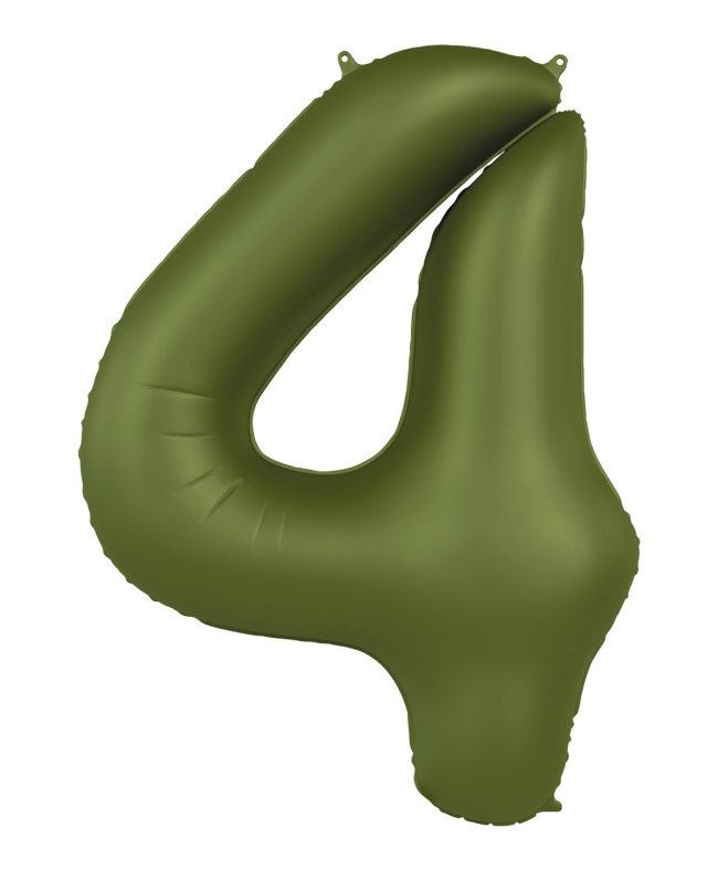 Forma Numero 4 Verde Oliva Mate 86cm ***OFERTA DTO NO ACUMULABLE