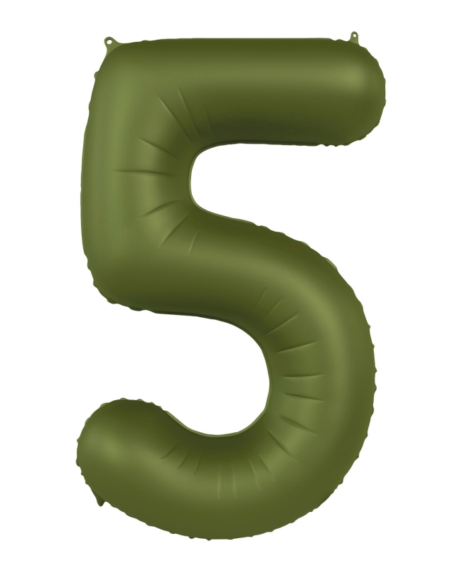 Forma Numero 5 Verde Oliva Mate 86cm ***OFERTA DTO NO ACUMULABLE