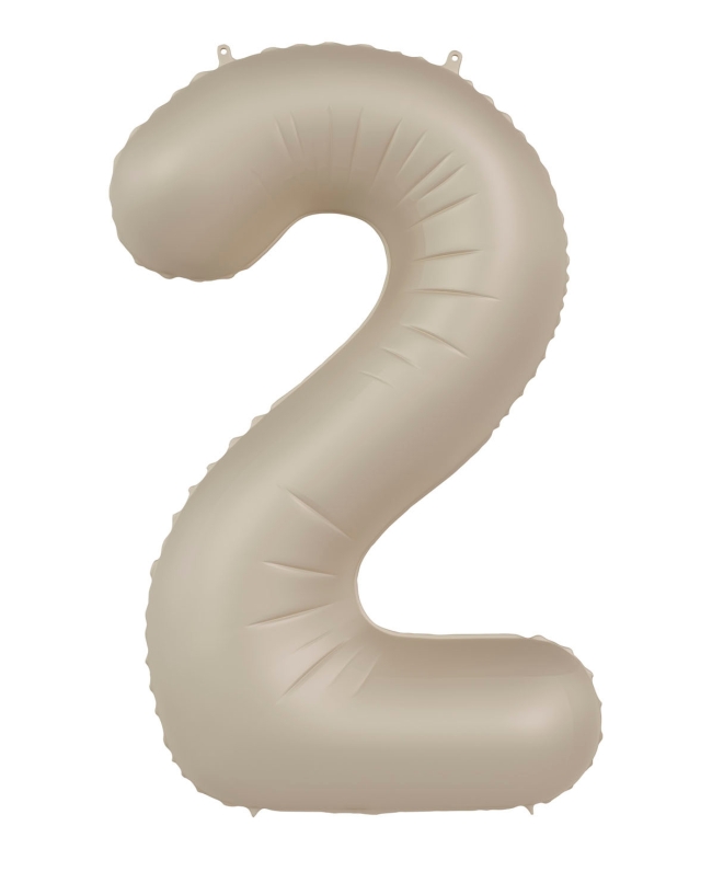 Forma Numero 2 Crema Mate 86cm ***OFERTA DTO NO ACUMULABLE