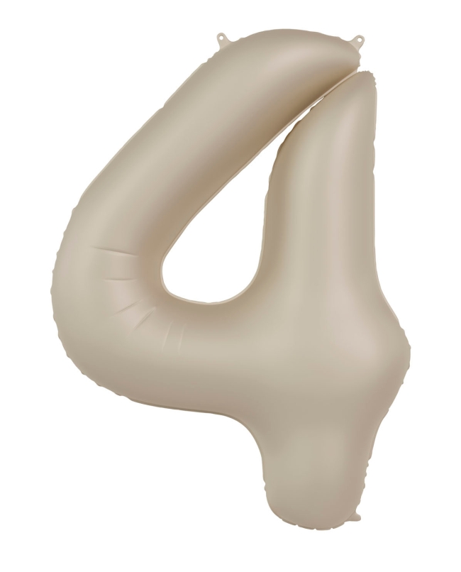 Forma Numero 4 Crema Mate 86cm ***OFERTA DTO NO ACUMULABLE