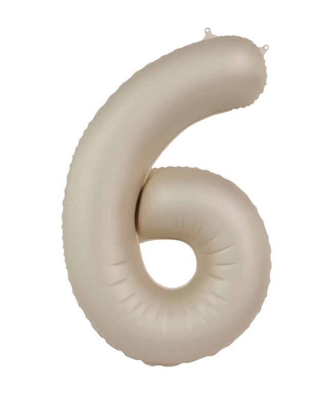 Forma Numero 6 Crema Mate 86cm ***OFERTA DTO NO ACUMULABLE