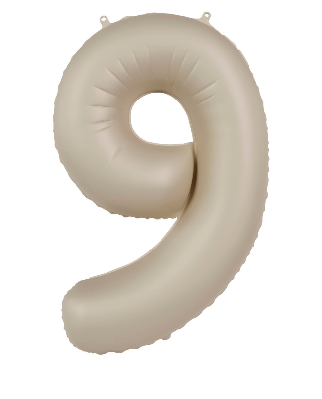 Forma Numero 9 Crema Mate 86cm ***OFERTA DTO NO ACUMULABLE