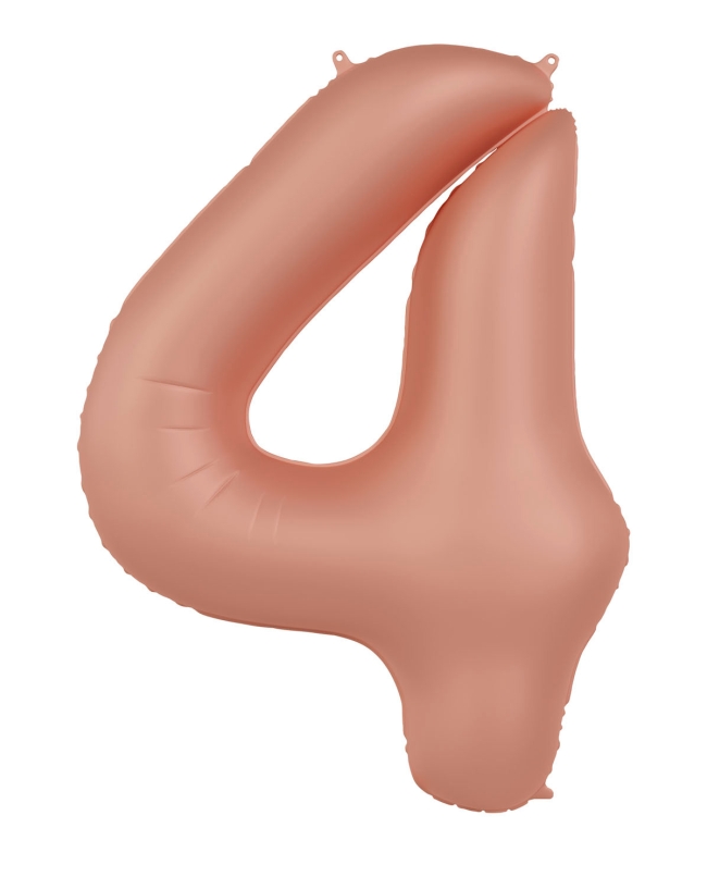 Forma Numero 4 Rosa Vintage Mate 86cm ***OFERTA DTO NO ACUMULABLE