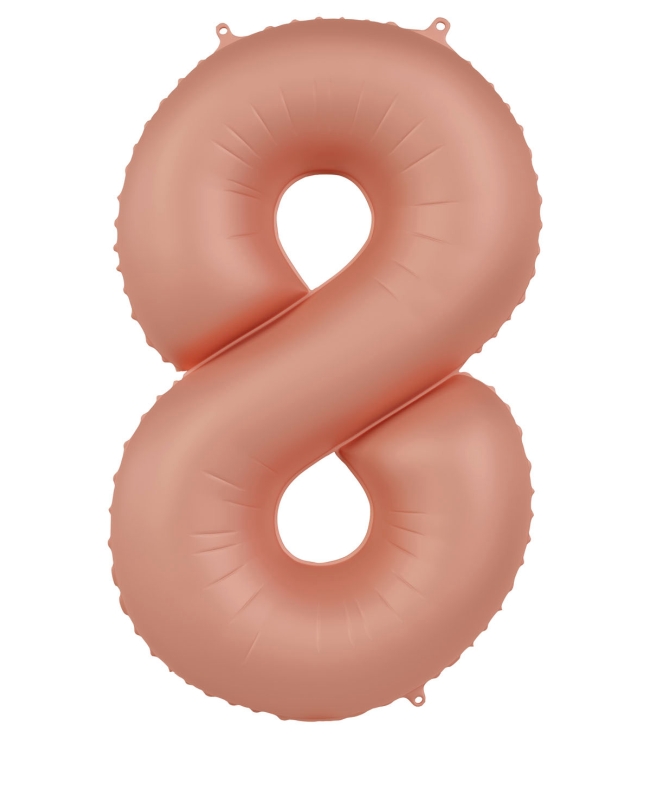 Forma Numero 8 Rosa Vintage Mate 86cm ***OFERTA DTO NO ACUMULABLE