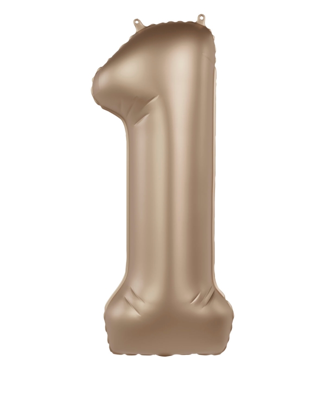 Forma Numero 1 Oro Estrella Satin 86cm ***OFERTA DTO NO ACUMULABLE