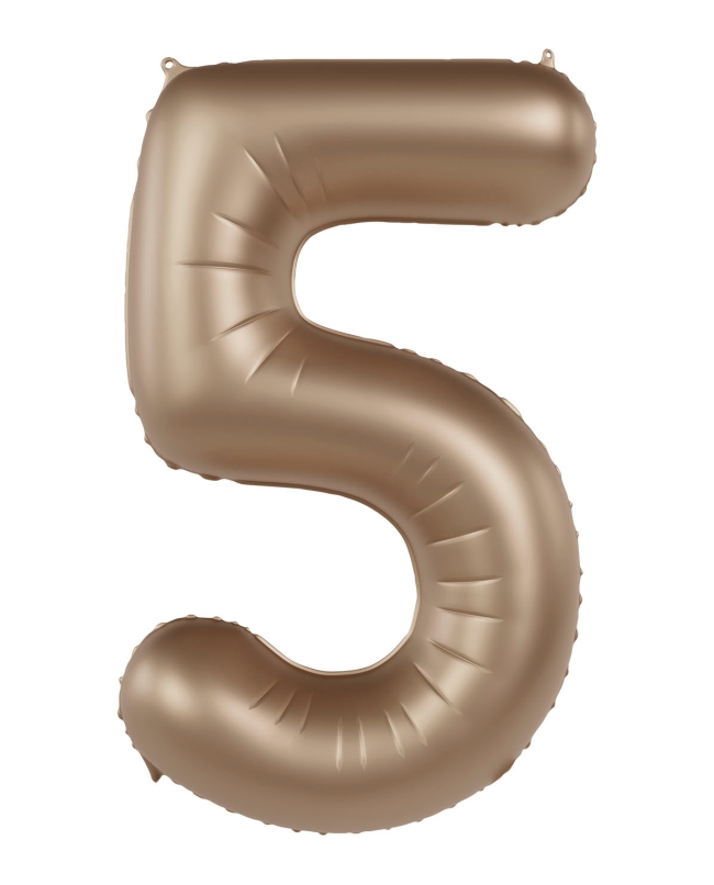 Forma Numero 5 Oro Estrella Satin 86cm ***OFERTA DTO NO ACUMULABLE