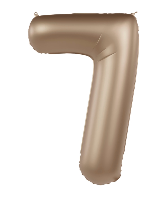 Forma Numero 7 Oro Estrella Satin 86cm ***OFERTA DTO NO ACUMULABLE