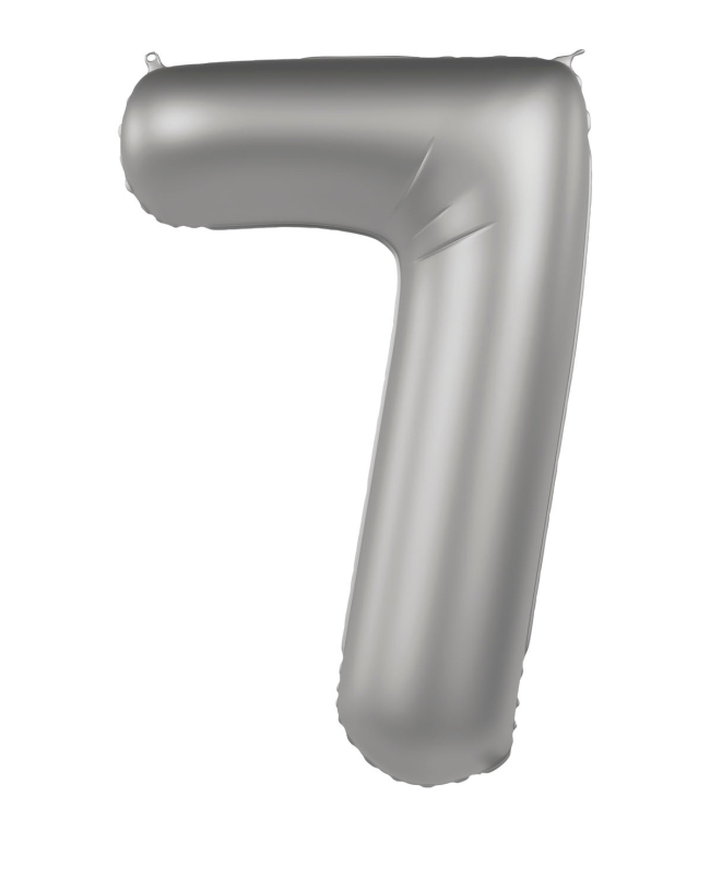 Forma Numero 7 Plata Luna Satin 86cm ***OFERTA DTO NO ACUMULABLE