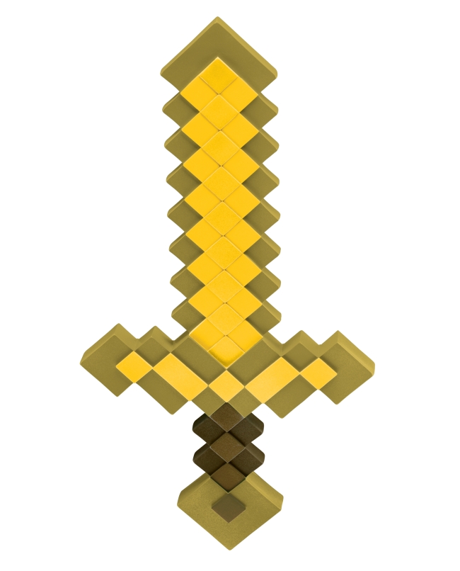 Disfraz Acc Minecraft Espada Oro***OFERTA DTO NO ACUMULABLE