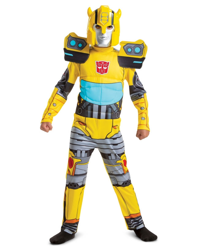 Disfraz Hasbro Transformers Bumblebee Lujo T. 7-8 A&ntilde;os