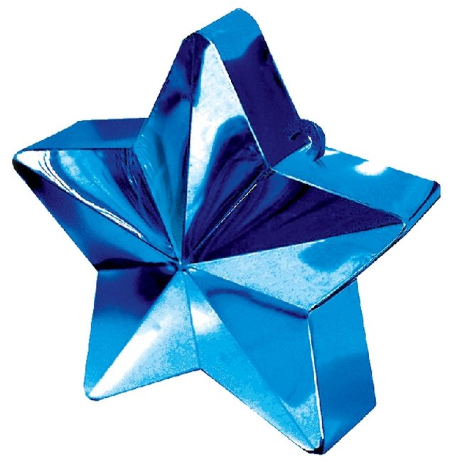 Soporte para Globos Estrella Azul - 168g 