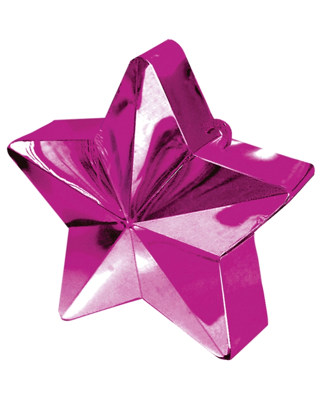 Accesorio Peso Estrella Fucsia