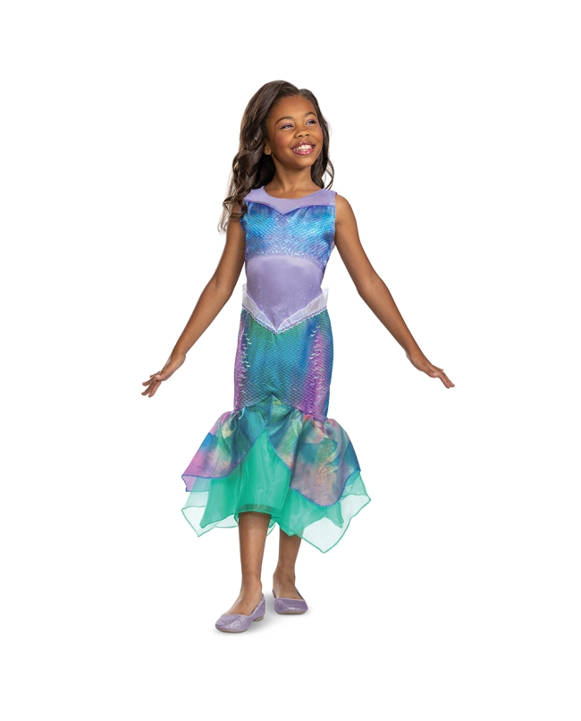Disfraz Disney La Sirenita Ariel Classic Talla 7-8 Años