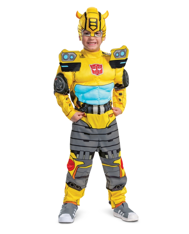 Disfraz Hasbro Transformers Bumblebee Adaptable Talla 7-8 Años