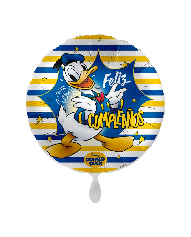 17/43CM PATO DONALD FELIZ CUMPLEAÑOS ***OFERTA DTO NO ACUMULABLE