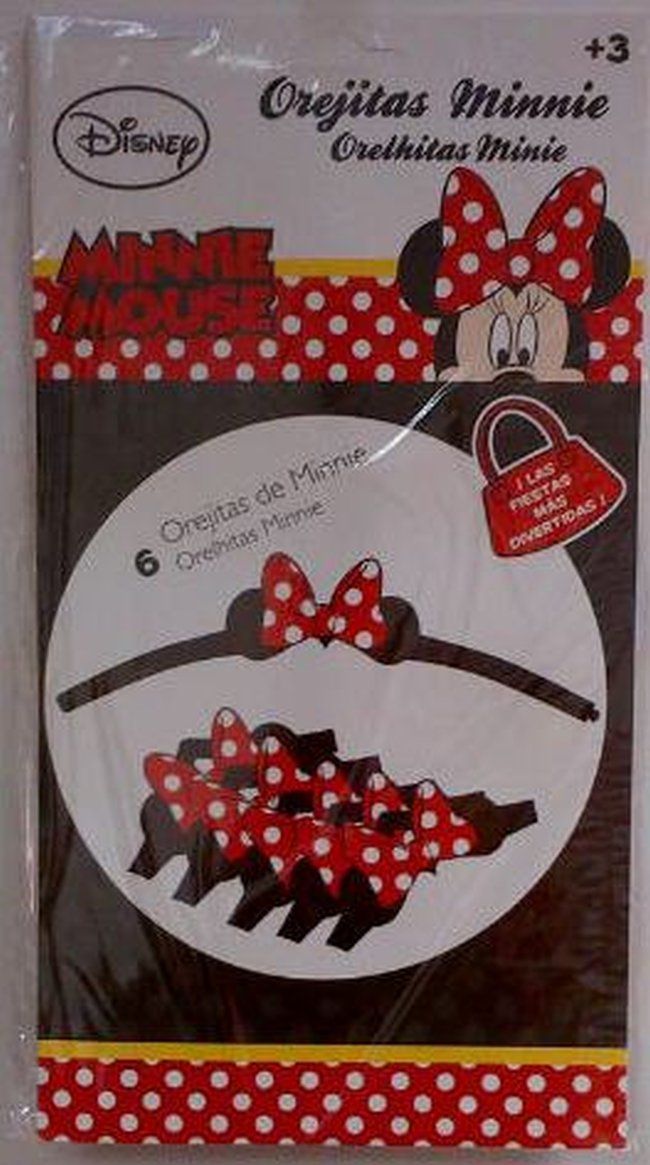 OREJAS Y LAZOS MINNIE