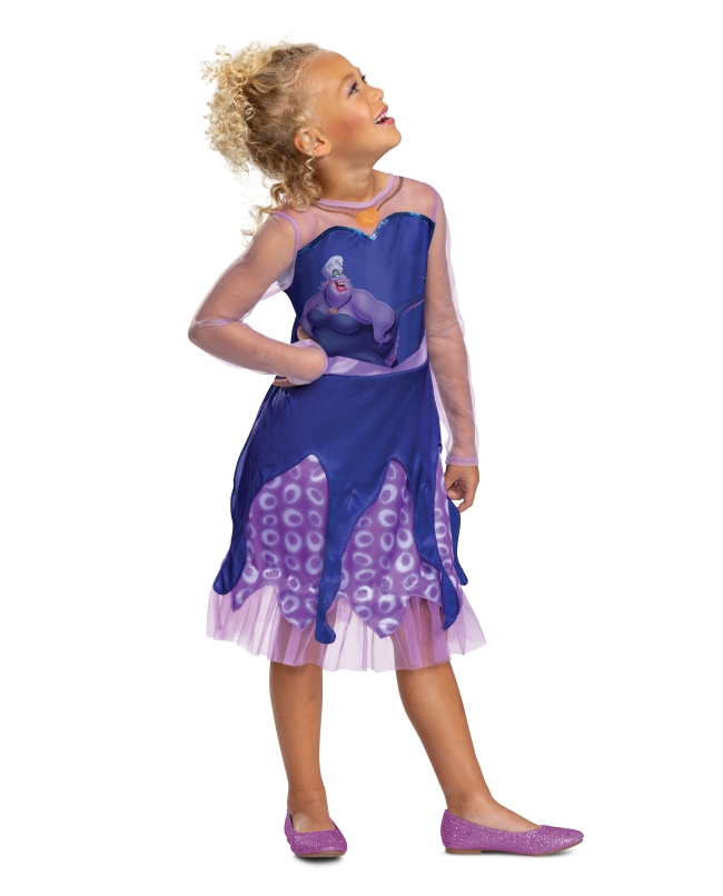 Disfraz Disney Villanos Ursula Classic Talla 7-8 Años
