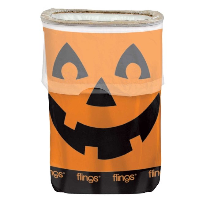 PRECIO OFERTA HALLOWEEN, DTO. NO ACUMULABLE. BIN FLING JACKOLANTER  38CMX25CMX55C 