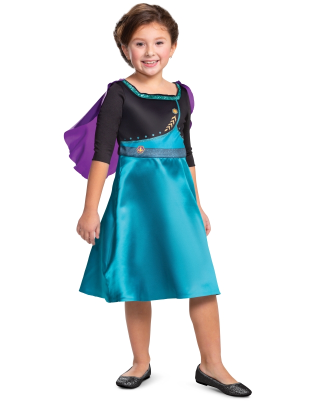 Disfraz Disney Frozen 2 Anna Reina Basic Plus Talla 7-8 Años
