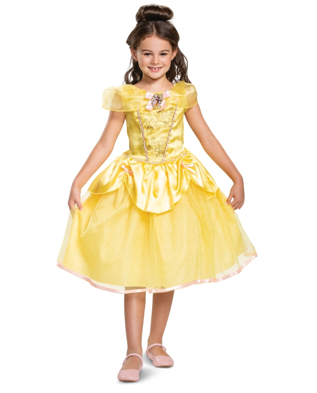 Disfraz Disney Princess Bella Deluxe Talla 5-6 Años