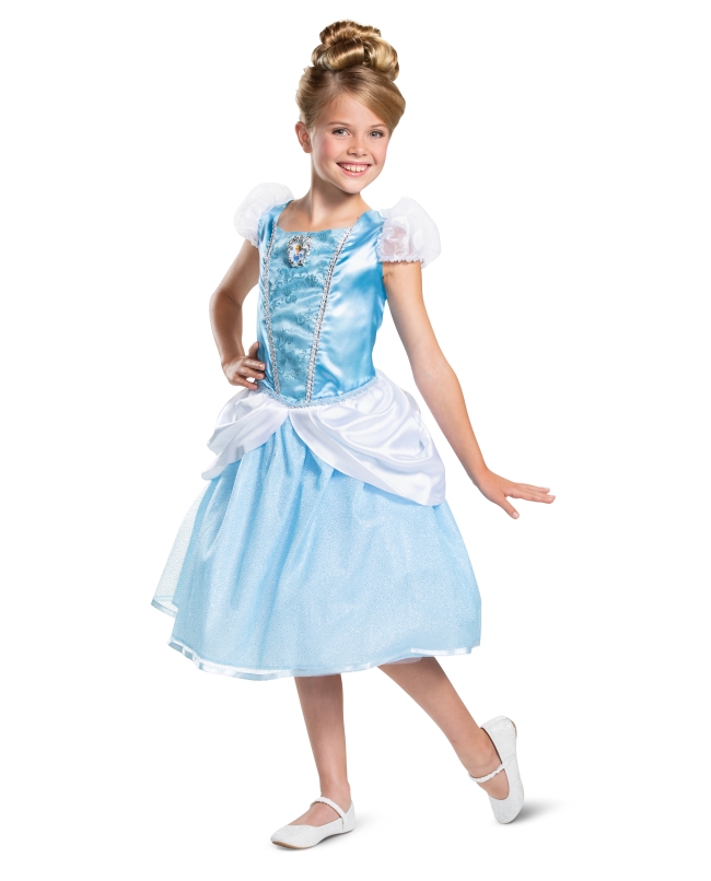 Disfraz Disney Princess Cenicienta Deluxe Talla 7-8 Años