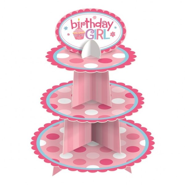 Soporte Pasteles Bday Girl ***OFERTA DTO NO ACUMULABLE