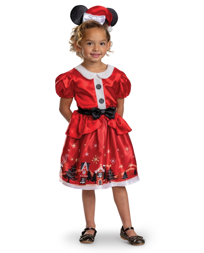 Disfraz Disney Minnie Navidad Classic Talla 5-6 Años