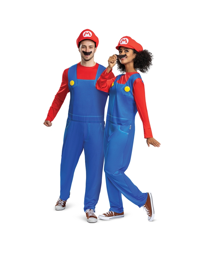 Disfraz Adulto Nintendo Super Mario Elevated Classic Talla L/XL