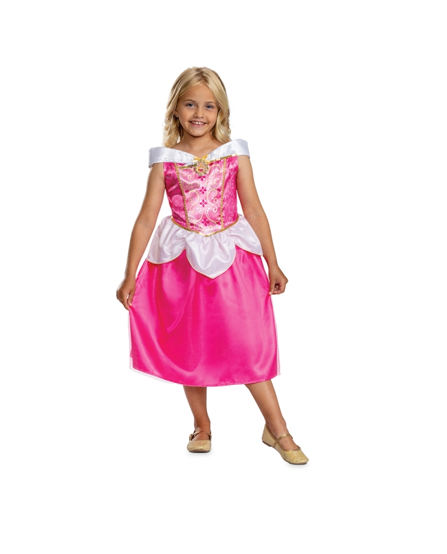 Disfraz Disney Princess Aurora Classic N Talla 7-8 Años