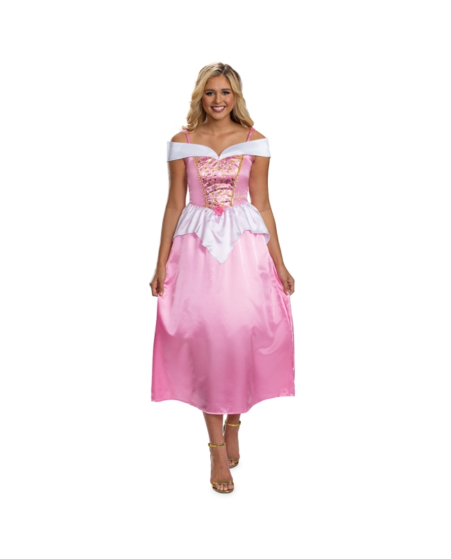 Disfraz Adulto Disney Princess Aurora Basic Plus N Talla M