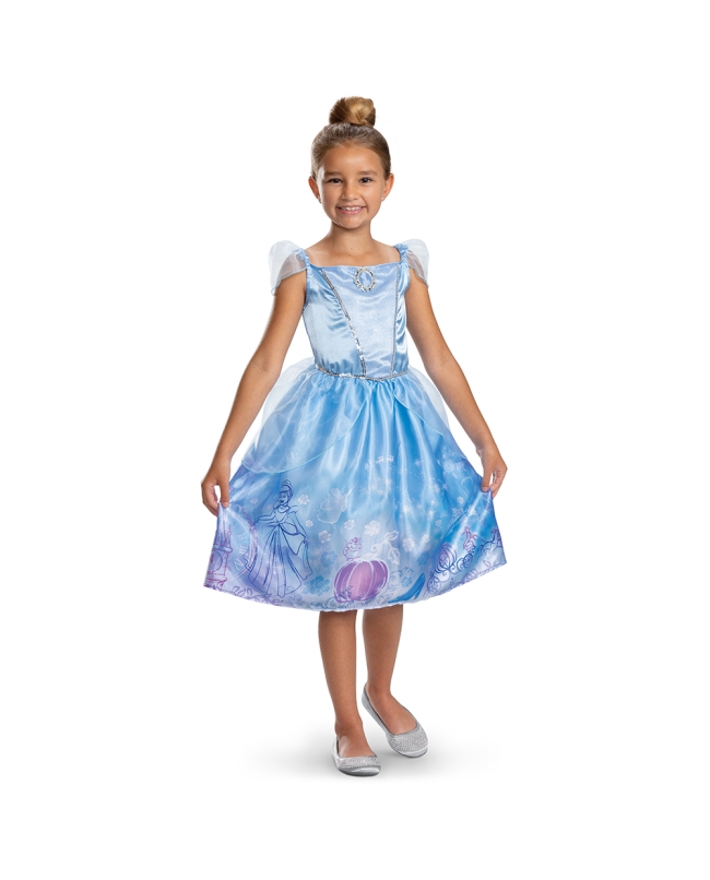 Disfraz Disney Princess Cenicienta Cuento Classic Talla 7-8 Años