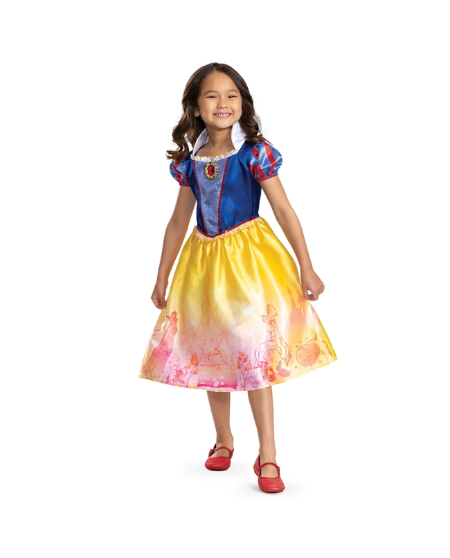 Disfraz Disney Princess Blancanieves Cuento Classic Talla 7-8 Años