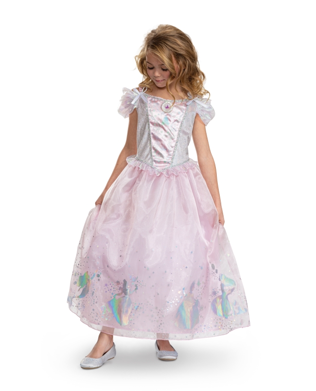 Disfraz Disney 100 Aniv. Princesas Multi Deluxe Talla 7-8 Años