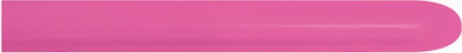 Globo Latex Modelar 160 Sempertex Fashion Solido Fucsia 2.5cm X 150cm