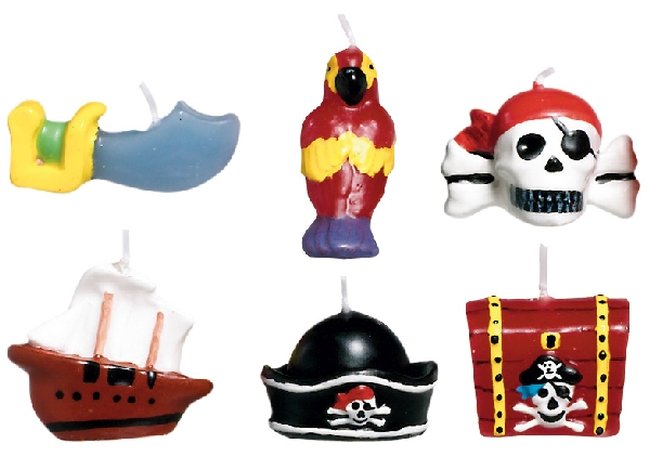 Vela Pirates Treasure Mini Moulded Cake - 3.2cm 