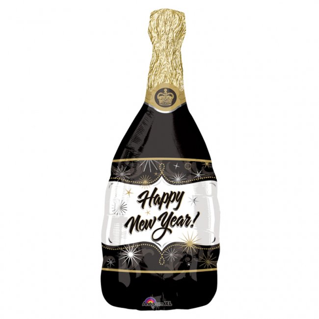 Forma Botella Champan New Year